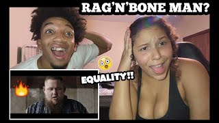 FIRST TIME RagnBone Man  Human Official Video REACTION [upl. by Kcub]