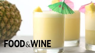 Frozen Piña Colada  Recipe  Food amp Wine [upl. by Elisha475]