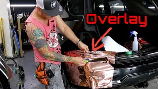 HOW amp WHY TO DO OVERLAYS  Overlapped Vinyl Wrap  Detailed Vinyl Wrap Tips amp Tricks [upl. by Nodyl357]