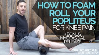 KNEE PAIN TREATMENT  Back of Knee Pain Try Popliteus [upl. by Tracee]