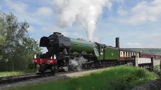 KWVR 60103 Flying Scotsman  25th amp 29th May 2023 [upl. by Ahseek]