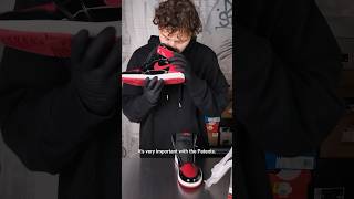 Is it REAL or FAKE  Air Jordan 1 Retro High OG Bred Patent [upl. by Citarella]