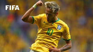 🇧🇷 Neymar  FIFA World Cup Goals [upl. by Lindi]