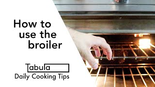 How to use the broiler [upl. by Adrea]