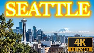 Seattle Washington Travel Tour 4K [upl. by Nahsyar]