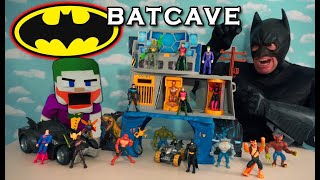 IM BATMAN 3 in 1 BATCAVE Playset vs JOKER Spin Master Series 3 Toys amp Figures Unboxing [upl. by Elizabet133]