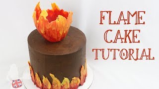 Flame Cake Tutorial [upl. by Roban]