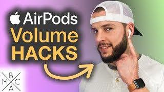 3 QUICK amp EASY Ways To Control AirPods VOLUME [upl. by Hobart771]