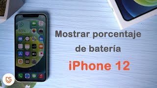 Cómo mostrar el porcentaje de batería en iPhone 1212 mini12 Pro Max [upl. by Ceil]