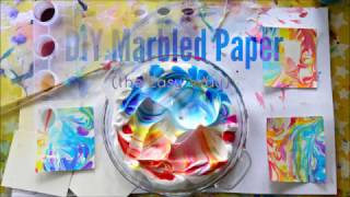 Shaving Cream Marbling [upl. by Livesay]