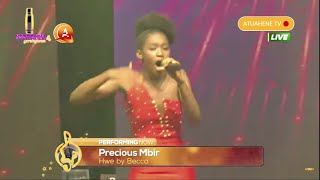 Nsoroma season 4 🙌 Precious Mbir perform Hwe by Becca And Akosua said everyday you have a new style [upl. by Attenod]