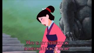 Mulan  Reflection  Lyrics [upl. by Geller]