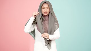 10 GAYA CANTIK – CARA PAKAI TUDUNG BAWAL PALING MUDAH KEMAS amp COMEL – QotrunNada [upl. by Reginnej]