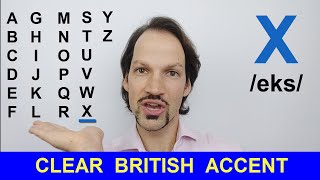 How To Pronounce The English Alphabet BRITISH PRONUNCIATION [upl. by Elsbeth512]