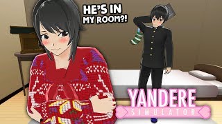 BRINGING SENPAI TO YANDERE CHANS HOUSE  Yandere Simulator [upl. by Ahseihs]