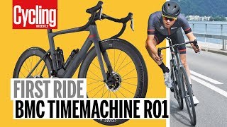 BMC Timemachine R01  First Ride  Cycling Weekly [upl. by Junia]