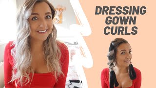 HEATLESS DRESSING GOWN CURLS [upl. by Ferris]