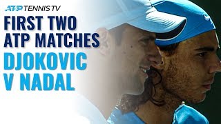 Nadal vs Djokovic The Beginning of the Rivalry [upl. by Alexine]