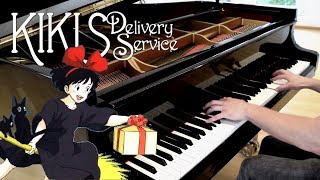 Kikis Delivery Service  A Town With An Ocean View Piano [upl. by Demeyer529]