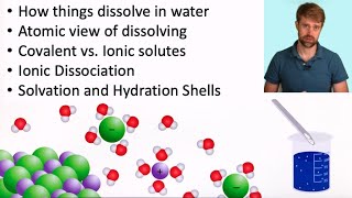 Aqueous Solutions Dissolving and Solvation [upl. by Adlesirk]