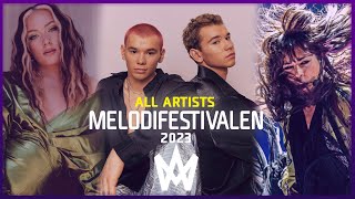 MELODIFESTIVALEN 2023  ALL ARTISTS [upl. by Dasha171]