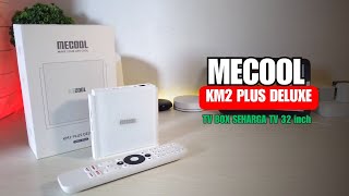 Wow TV Box Android Mecool KM2 Plus Deluxe  Android TV [upl. by Sharla]