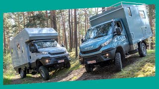 IVECO DAILY 4X4 Motorhome Comparison – Which Offroad Camper is Better [upl. by Alicul]