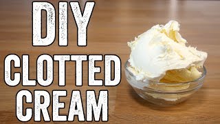 How to make clotted cream [upl. by Hausmann]