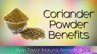 Coriander Powder Benefits amp Uses Dhania Powder [upl. by Yasmeen]