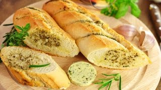 How To Make Garlic Bread [upl. by Oiramej274]