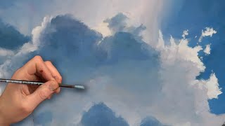 Wolken schilderen met acrylverf [upl. by Inaj]