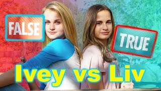 The MattyB Quiz Ivey vs Liv [upl. by Ted386]