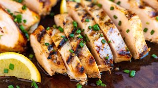 Perfect Juicy Grilled Chicken Recipe [upl. by Eninnej655]