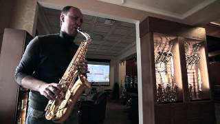 Rampone R1 Jazz Silver Neck alto saxophone test 2 by Владимир Соколов [upl. by Eniagrom]