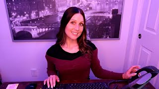 ASMR ReceptionistSecretary Roleplay [upl. by Anual]