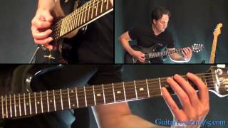 Master of Puppets Guitar Lesson  Metallica  Intro [upl. by Admama]