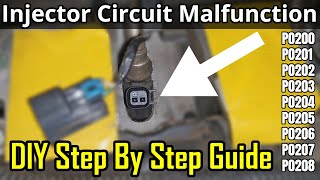 Fuel Injector Circuit Malfunction  How To Diagnose  Problem Solved [upl. by Gobert364]