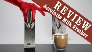 Aerolatte Milk Frother  Exclusive Review [upl. by Magdaia790]