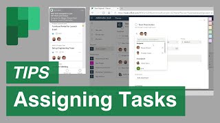 Microsoft Planner  Tips for Assigning a Task [upl. by Malorie]