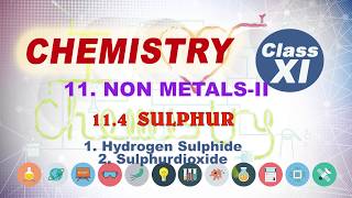 11 4 HyogenSuphide 2 Sulphurdioxide [upl. by Hedwiga]