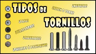 Tipos de tornillos [upl. by Brandice]