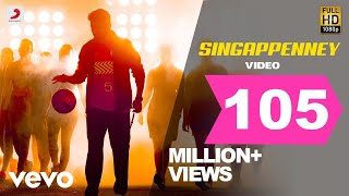 Bigil  Singappenney Video  Thalapathy Vijay Nayanthara  A R Rahman [upl. by Ahsinid]