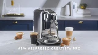 Creatista Pro  Barista Creations  Original  Nespresso [upl. by Nyrem]