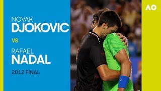 Novak Djokovic v Rafael Nadal  Australian Open 2012 Final  AO Classics [upl. by Meluhs]