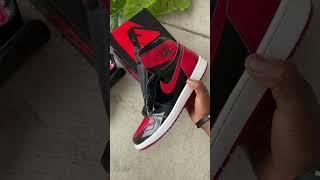 Air Jordan 1 Patent Bred Better Than I Thought [upl. by Ylaek919]