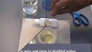 How to Make an AgAgCl Reference Electrode [upl. by Malva441]