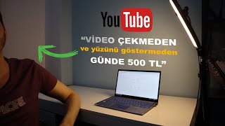 Video Çekmeden Youtubedan Günde 100 Dolar Kazanmak [upl. by Holden]