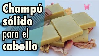 Cómo hacer un champú sólido para el cabello [upl. by Nohs]