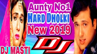 Aunty No1 Full Dj Remix  New Year Special 2019  Govinda Kader Khan  90s Superhit Bollywood [upl. by Oap]