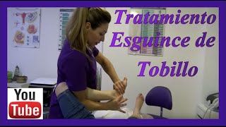 Tratamiento y recuperación de un esguince de TOBILLO [upl. by Yrakaz327]